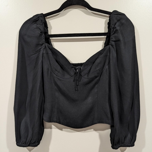 Wilfred Novella Cropped Blouse Sz. XS - Picture 1 of 3